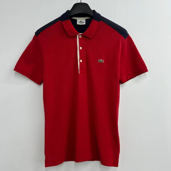[BUNJANG] Lacoste Men's Short Sleeve Polo Shirt (Size 95/M) / 95 라코스테 남자 반팔 카라티