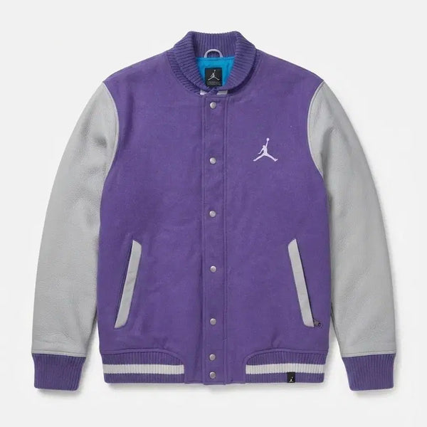 [BUNJANG] Jordan Purple Varsity Jacket L / 조던 퍼플 바시티 자켓 L
