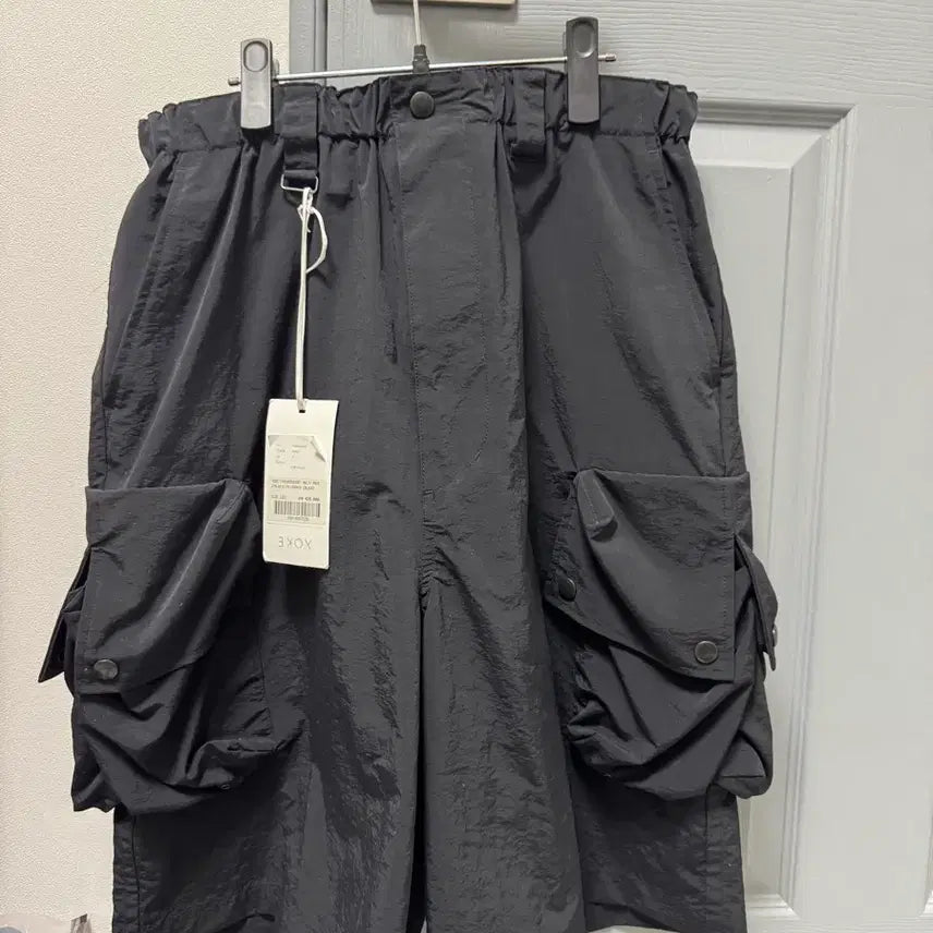 [BUNJANG] yoke Tokyo Nylon Utility Shorts Black Size 2 / 요크 yoke도쿄 나일론 블랙 유틸리티 쇼츠 2사이즈 안셀름 코모리