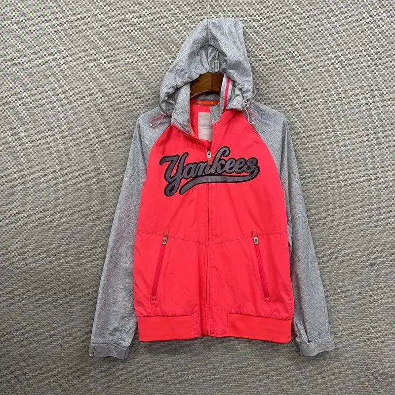 [BUNJANG] MLB New York Yankees Windbreaker Jacket / MLB 양키스 바람막이 자켓 85 D09820