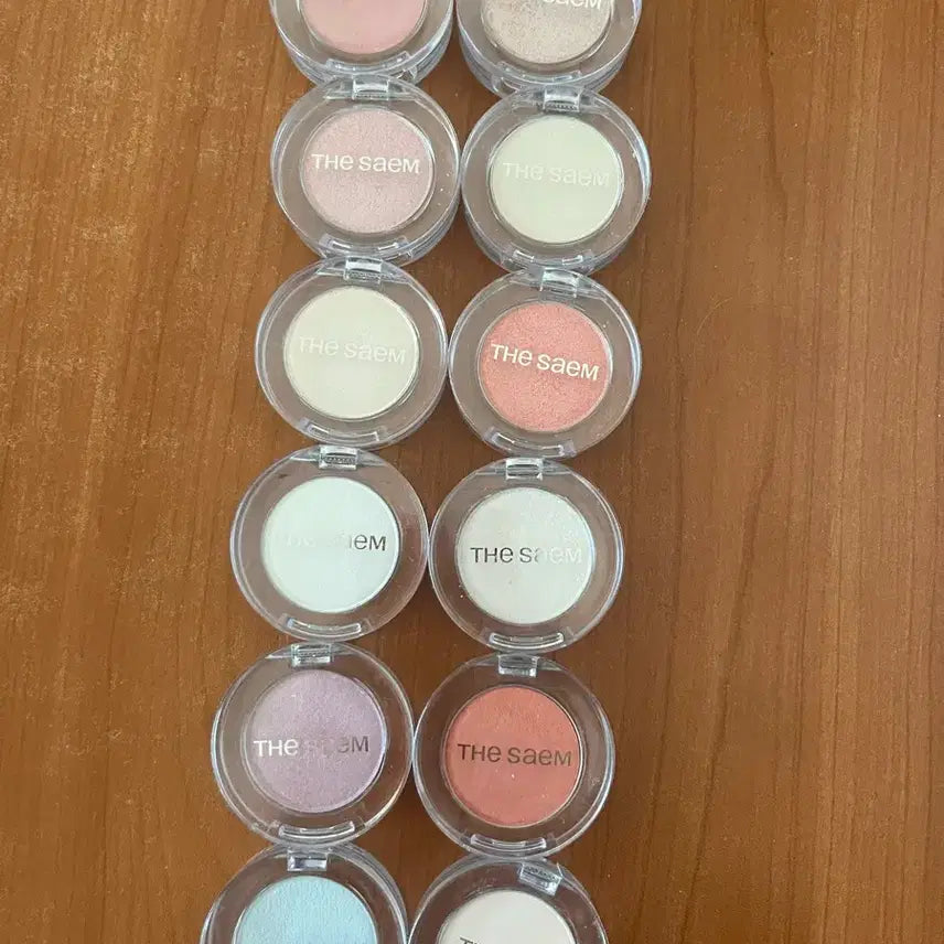 [BUNJANG] The Saem Single Eyeshadow Bundle Set (12 Pieces) / 더샘 싱글 섀도우 12개 일괄
