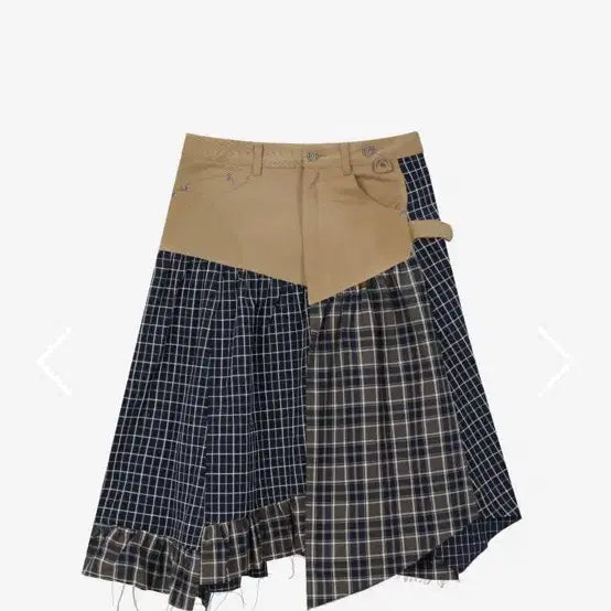 [BUNJANG] VACANT Archive MIRA Mixed Wrap Skirt / VACANT Archive 베이컨트 MIRA MIXED WRAP SKIRT