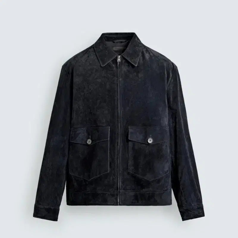 [BUNJANG] ZARA Real Suede Relaxed Fit Jacket S / 자라 리얼 스웨이드 릴렉스핏 자켓 S