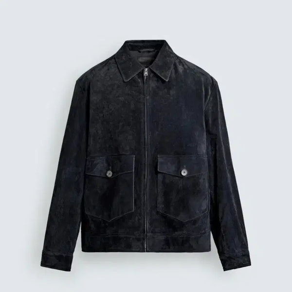 [BUNJANG] ZARA Real Suede Relaxed Fit Jacket S / 자라 리얼 스웨이드 릴렉스핏 자켓 S