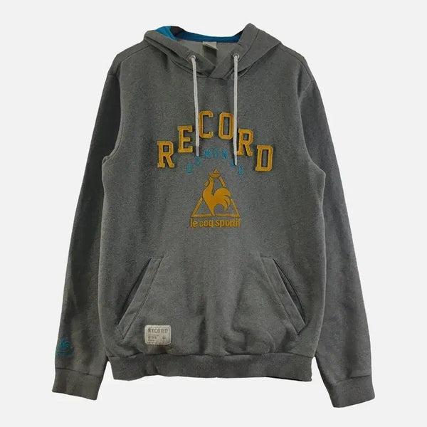 [BUNJANG] Le Coq Sportif Grey Men's Hoodie XL / 르꼬끄스포르티브 그레이 남자 후드티 XL N8461