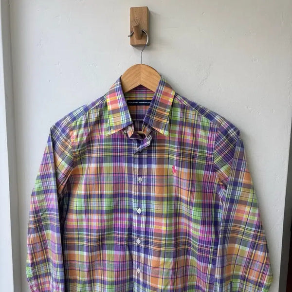 [BUNJANG] Polo Ralph Lauren Check Shirt / 17579 - 폴로 랄프로렌 체크 셔츠