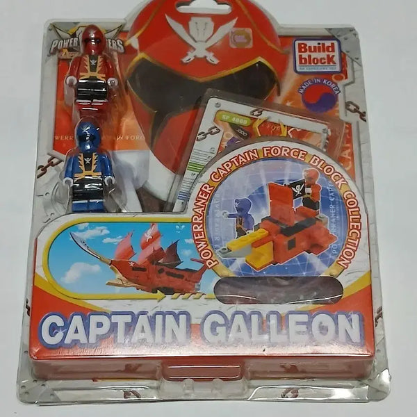 [BUNJANG] Power Rangers Captain Galleon Figure Building Blocks / 캡틴포스 피규어 블럭