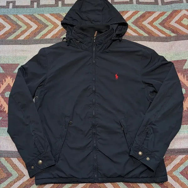 [BUNJANG] Polo Ralph Lauren Poly-shell Ferry Jacket Navy / L) 폴로 랄프로렌 폴리쉘 페리 자켓 네이비
