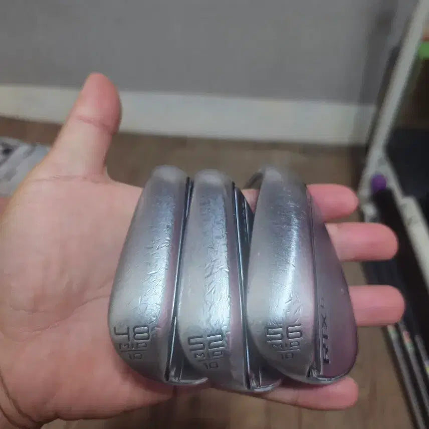 [BUNJANG] Cleveland RTX 6 ZipCore Wedge Set (48, 52, 56 degrees) - Dynamic Gold S200 Shaft / 클리블랜드 RTX6 집코어 48 52 56