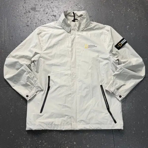 [BUNJANG] National Geographic Patch Windbreaker Jacket / 105 내셔널지오그래픽 와펜 바람막이