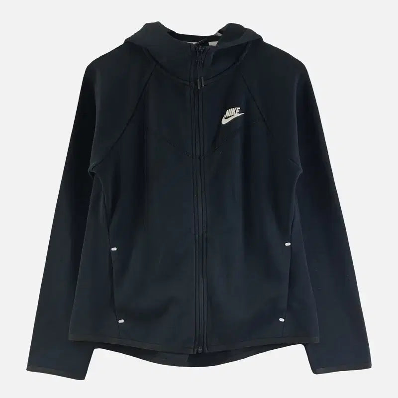 [BUNJANG] Nike Black Women's Hooded Zip-Up Jacket M / 나이키 블랙 여자 후드 집업 M N8435