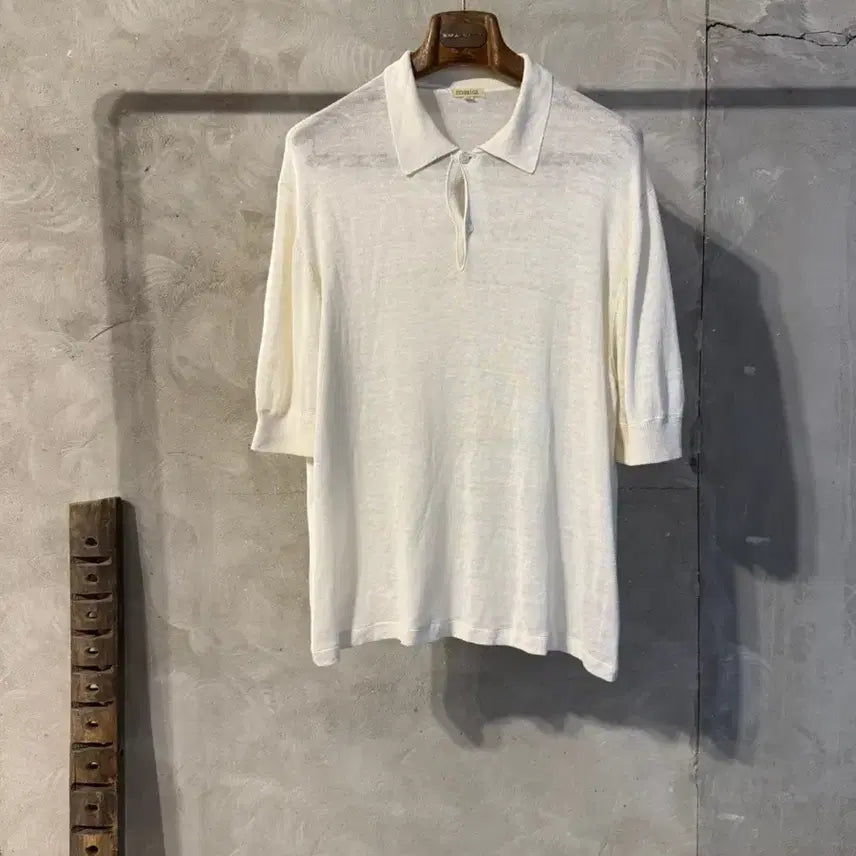 [BUNJANG] Malo High-End Summer Polo Knit Men's 105 / Malo 말로 하이엔드 여름 폴로니트 남성105