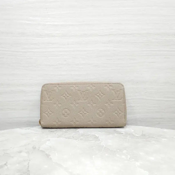 [BUNJANG] Louis Vuitton Monogram Empreinte Zippy Wallet / 루이비통 앙프렝뜨 지피 월릿 장지갑 M28792