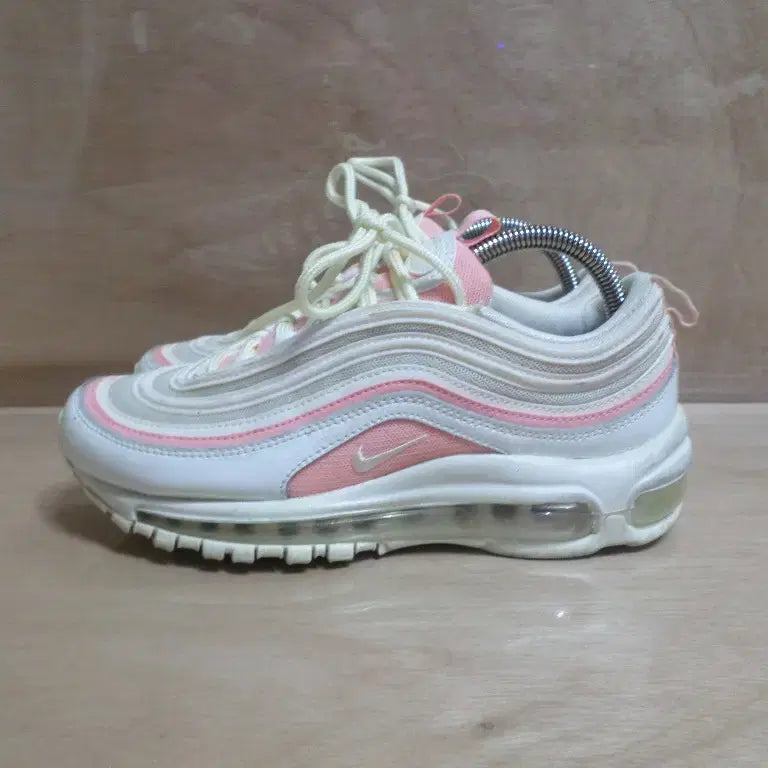[BUNJANG] Nike Air Max 97 Pink Women's Sneakers / 후루룩구제2 245 나이키 에어맥스97 핑크 운동화 신발 260724