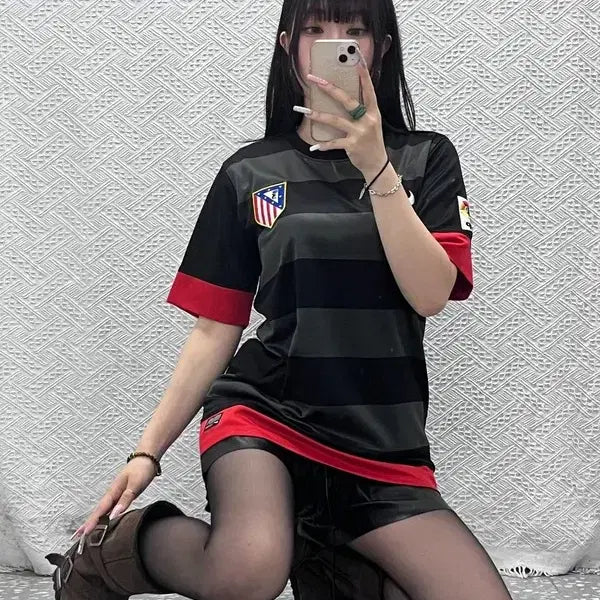 [BUNJANG] Nike Atletico Madrid Retro Short Sleeve Jersey M / 나이키 레트로 아틀레티코 마드리드 유니폼 져지 반팔티 M C13345