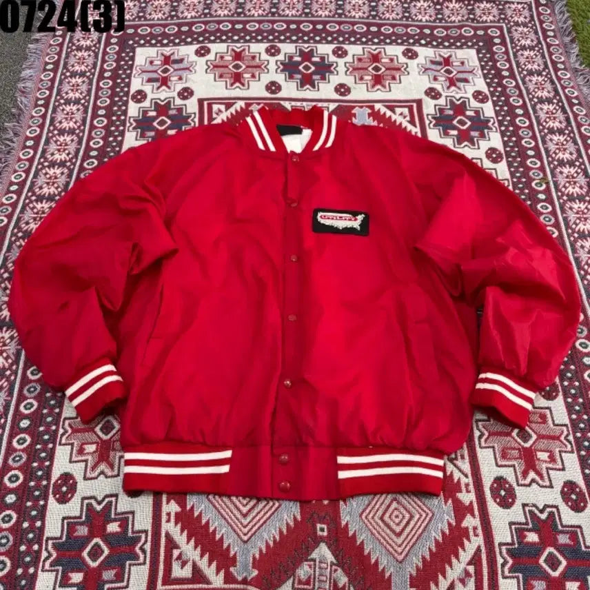 [BUNJANG] Vintage American Satin Jacket / 빈티지 아메리칸 사틴 자켓