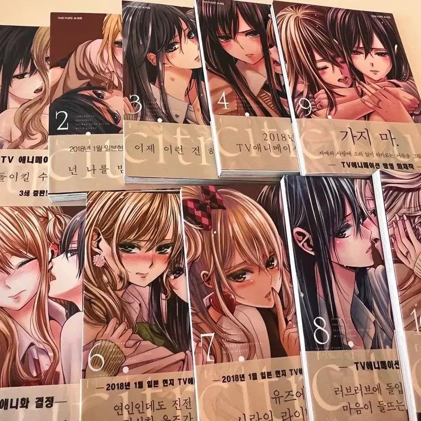 [BUNJANG] Citrus Complete 1-10 Volume Set with Extras / 시트러스 1-10전권 특전포함