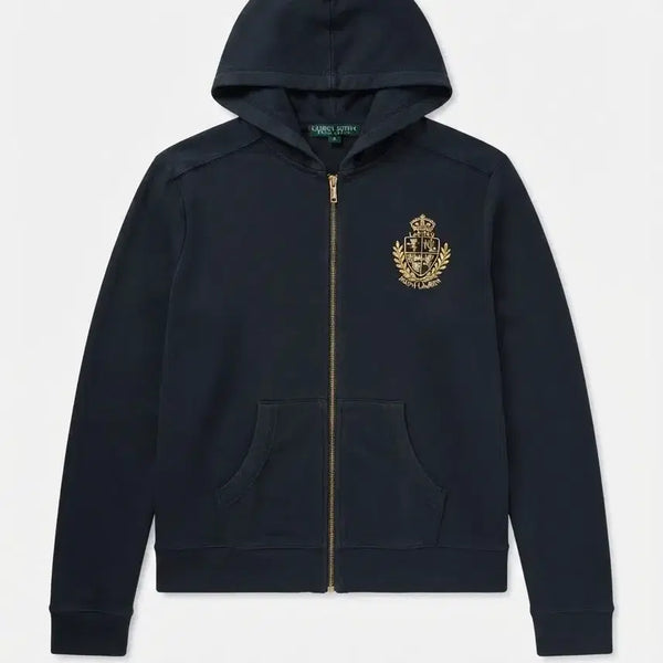 [BUNJANG] Ralph Lauren Navy Hoodie Zip-up XL / 랄프로렌 네이비 후드집업 XL