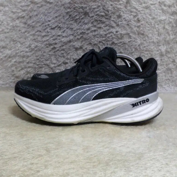 [BUNJANG] Puma Nitro Magnify 2 Black Running Shoes 260 / 후루룩구제2 260 푸마 나이트로 매그니파이2 블랙 운동화 260724