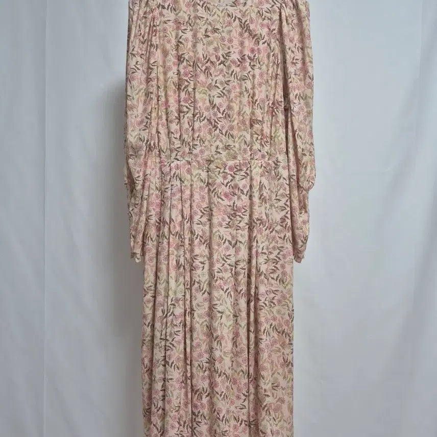 [BUNJANG] JILLSTUART New York Puff Sleeve Floral Long Dress / 질스튜어트 뉴욕 퍼프소매 원피스