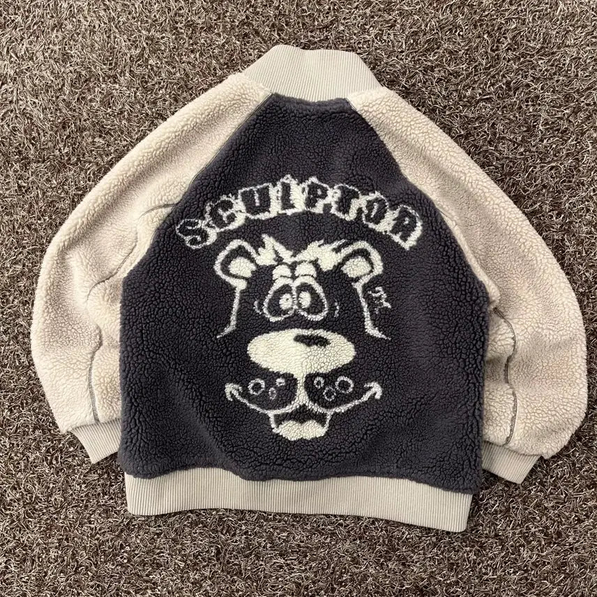[BUNJANG] Sculptor Bear Fleece Jacket / M 스컬프터 베어 플리스 자켓