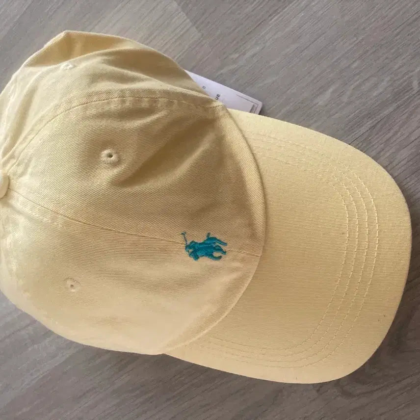 [BUNJANG] Polo Ralph Lauren Yellow Cotton Cap / 폴로 랄프로렌 볼캡 옐로우
