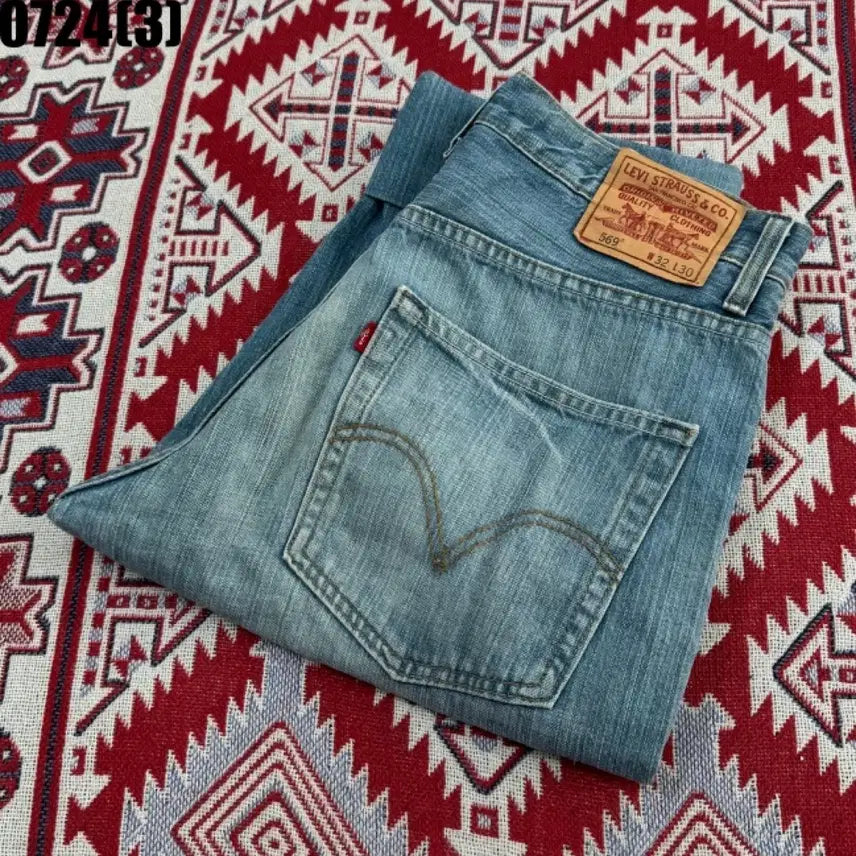[BUNJANG] Levi's 569 Relaxed Fit Denim Shorts / 리바이스 569 반바지