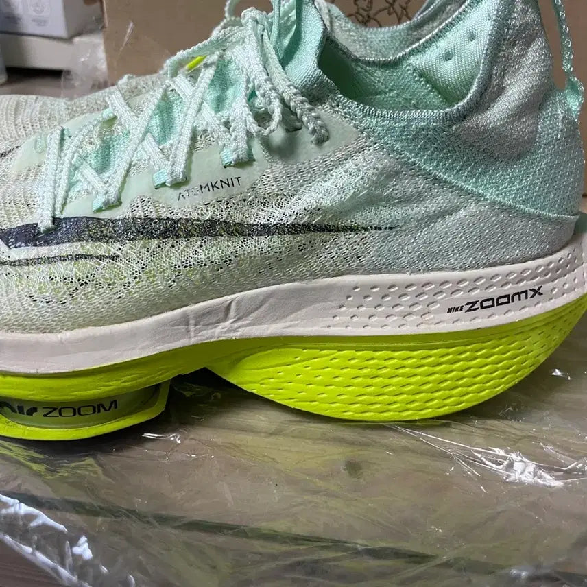 [BUNJANG] Nike Air Zoom Alphafly NEXT% 2 Mint Foam Running Shoes / 나이키 에어 줌 알파플라이 넥스트 % 2 민트 폼 러닝화