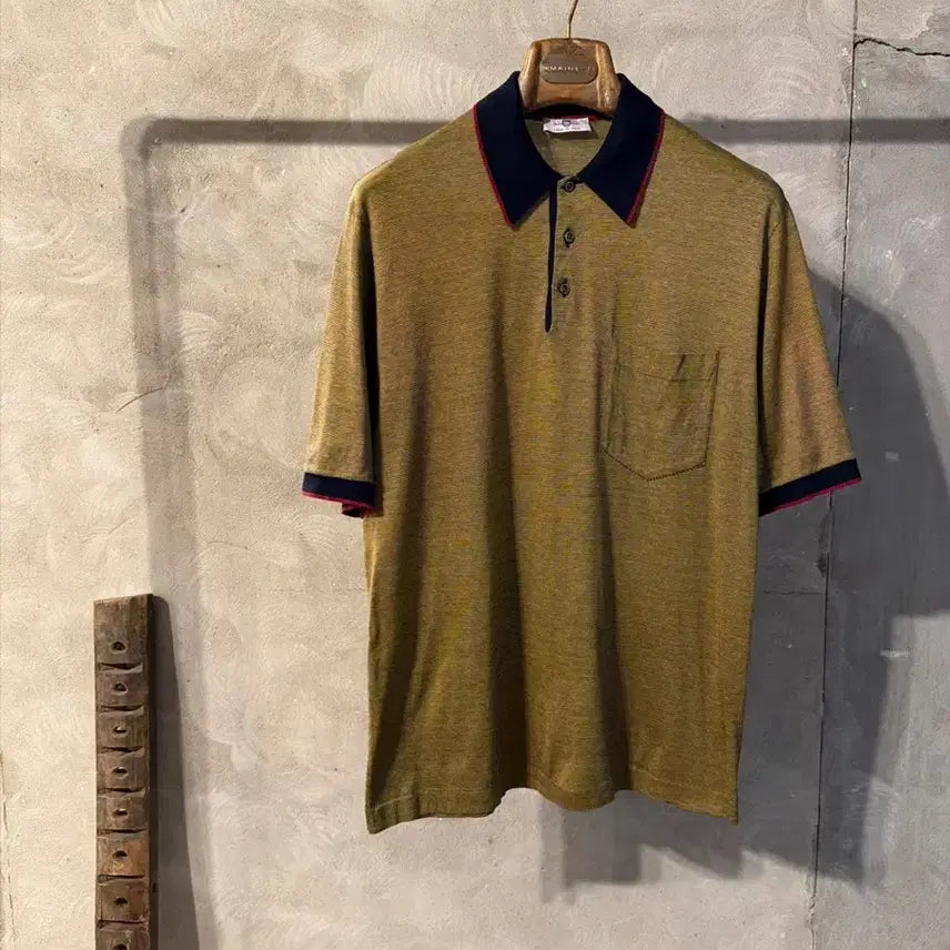 [BUNJANG] Aboncelli Classic Polo Knit Men's 100-105 / 어본첼리 클래식 폴로니트 남성100-105