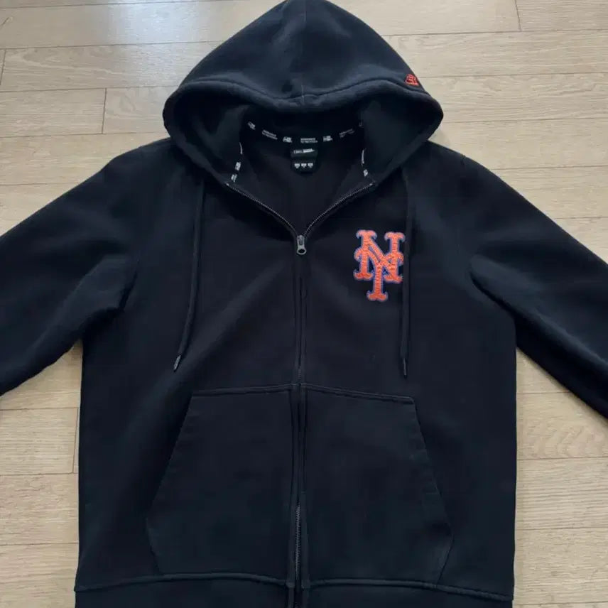 [BUNJANG] New Era NY Hoodie Zip-Up (Size S) / [새상품급] 뉴에라 NY 후드집업