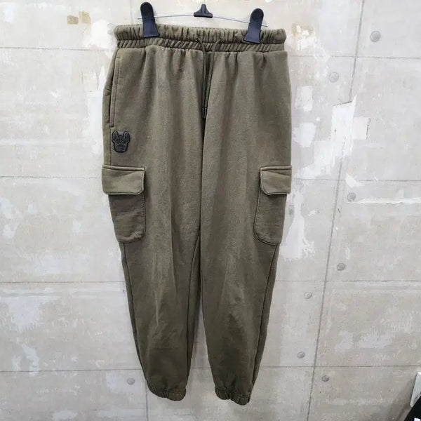 [BUNJANG] Life Work Embroidered Cargo Jogger Pants Size 32 / (M)라이프워크 정품 앰브로이드 카고 조거팬츠/32size/상태우수