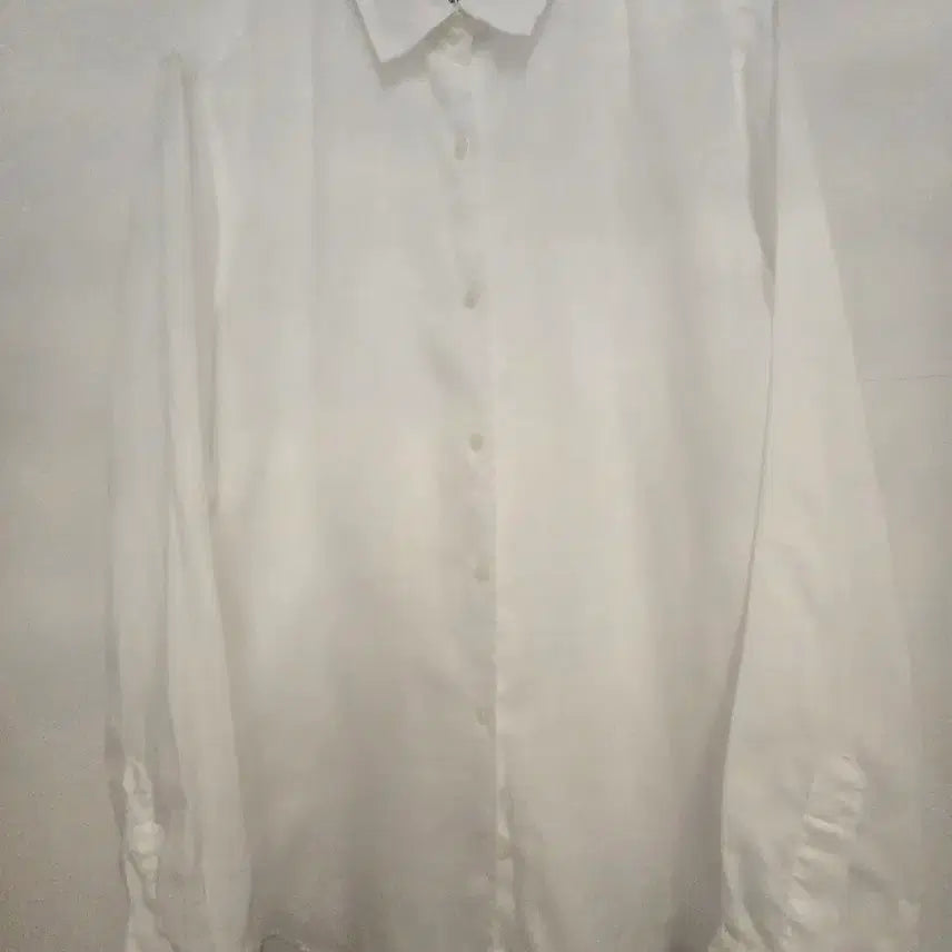 [BUNJANG] Uniqlo White Linen Shirt L / UNIQLO 화이트 린넨 셔츠 L