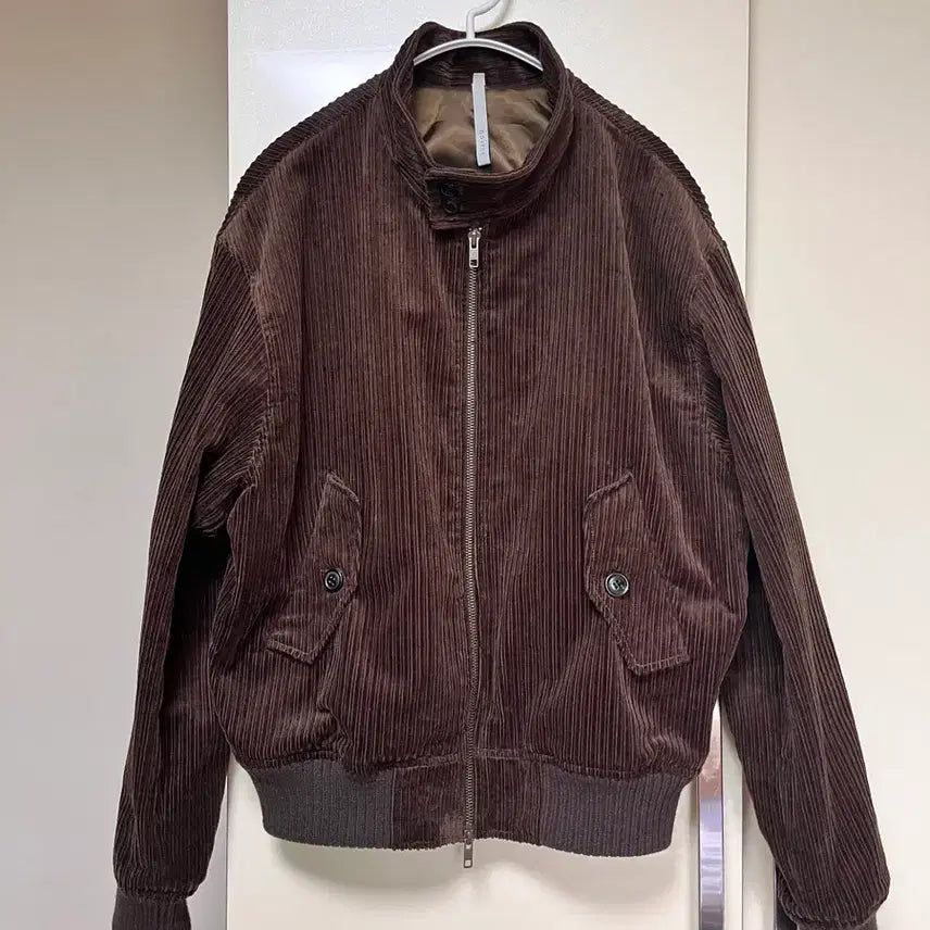 [BUNJANG] Noir Corduroy Harrington Jacket / 노이어 코듀로이 해링턴 자켓