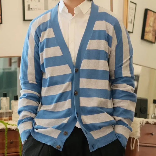 [BUNJANG] Maison Margiela 03ss Border Cardigan / 마르지엘라 03ss 본인기 보더 가디건