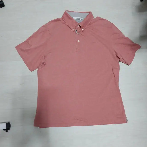 [BUNJANG] Maestro Men's Half-Sleeve Collar T-Shirt - Size 105 / 마에스트로 남성105 반팔