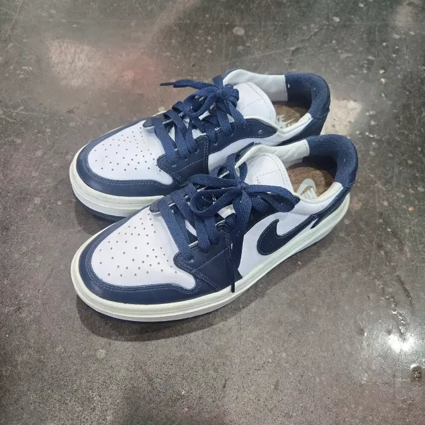 [BUNJANG] Nike Jordan 1 Elevate Low Midnight Navy Shoes / 나이키 조던 1 엘리베이트 로우 미드나잇 네이비 240 #2