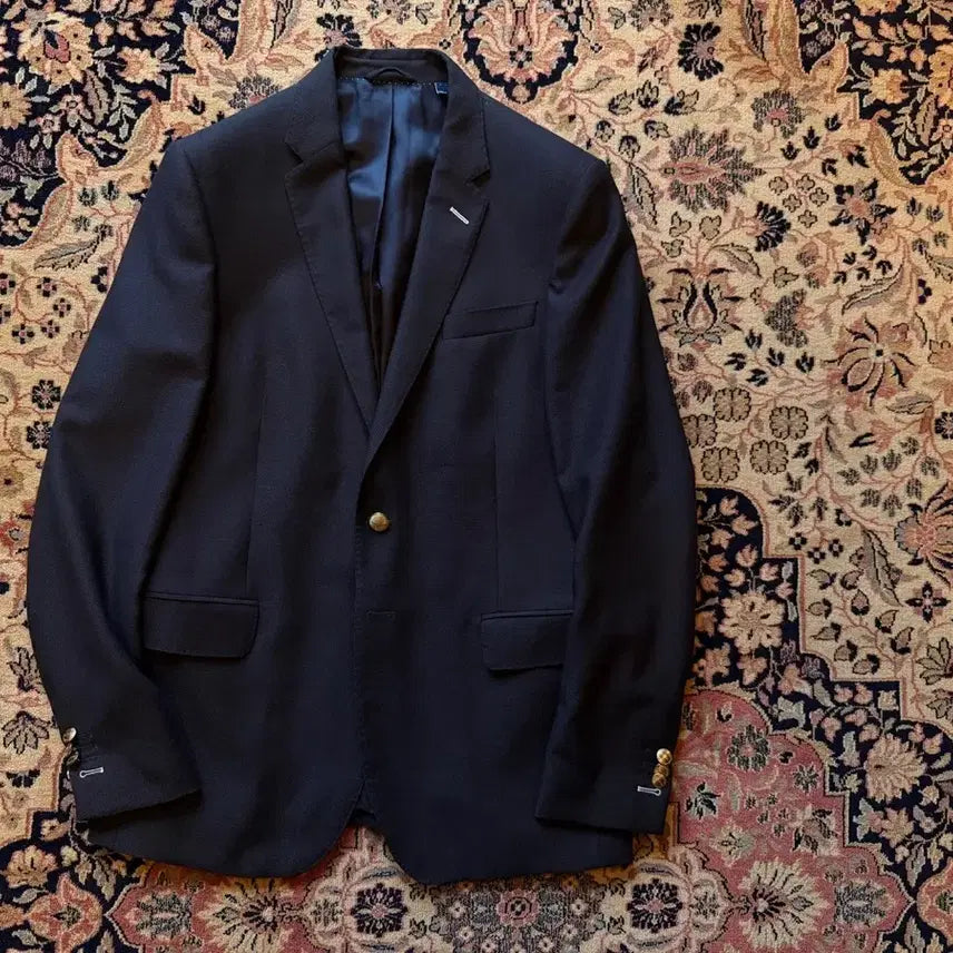 [BUNJANG] GANT Navy Gold Button Blazer Men's 105 / GANT 간트 네이비 금장 블레이저 남성105