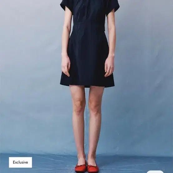 [BUNJANG] Gouplus Midi Dress Black / 구호플러스 원피스 (미디 원피스) 55-66