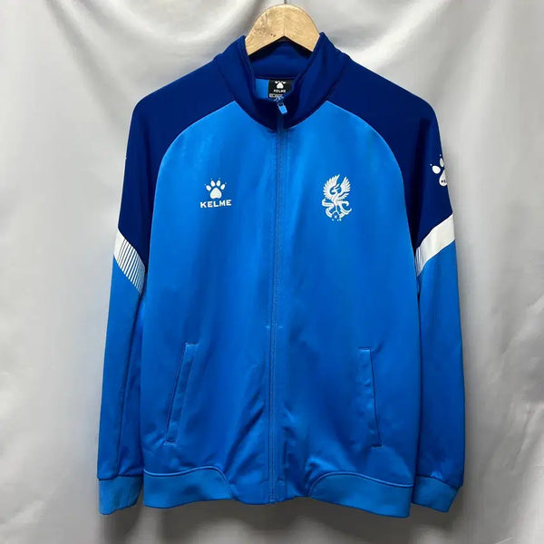 [BUNJANG] Kelme Gwangju FC Training Track Top Jersey Jacket - Blue, Size L / [정품/L] 켈미 광주FC 트레이닝 하늘색 트랙탑 져지 자켓