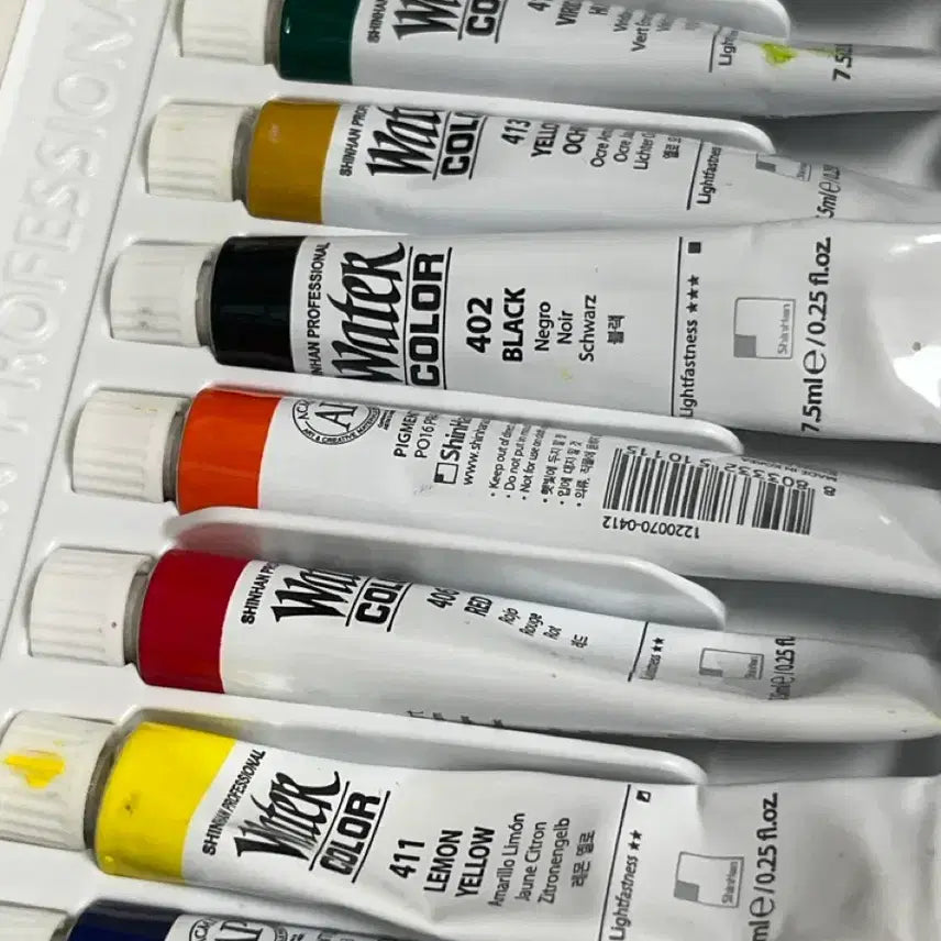 [BUNJANG] Shinhan Professional Watercolor Paints / 신한 수채화물감