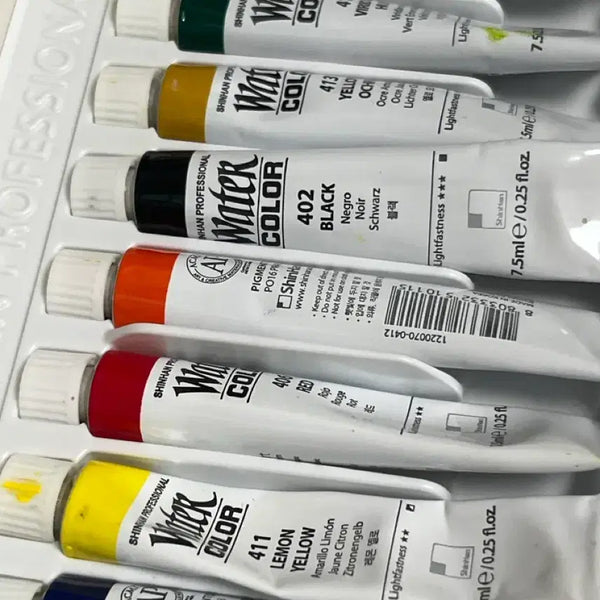 [BUNJANG] Shinhan Professional Watercolor Paints / 신한 수채화물감