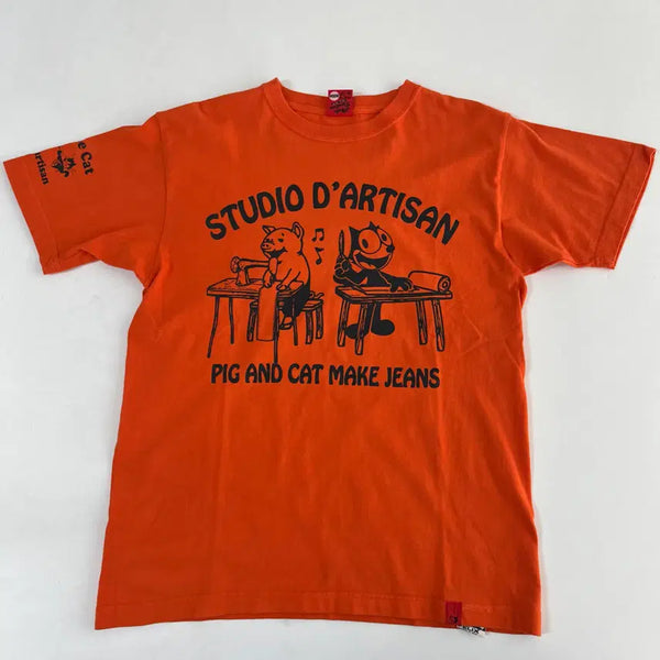 [BUNJANG] Studio D'Artisan x Felix T-Shirt OLD-8880 / Studio D'ARTISAN X FELIX 반팔티셔츠 OLD-8880