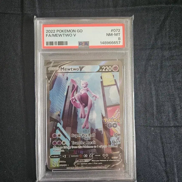 [BUNJANG] Pokemon TCG North American Mewtwo V PSA 8 Graded Card / 포켓몬카드 북미판 뮤츠 psa8