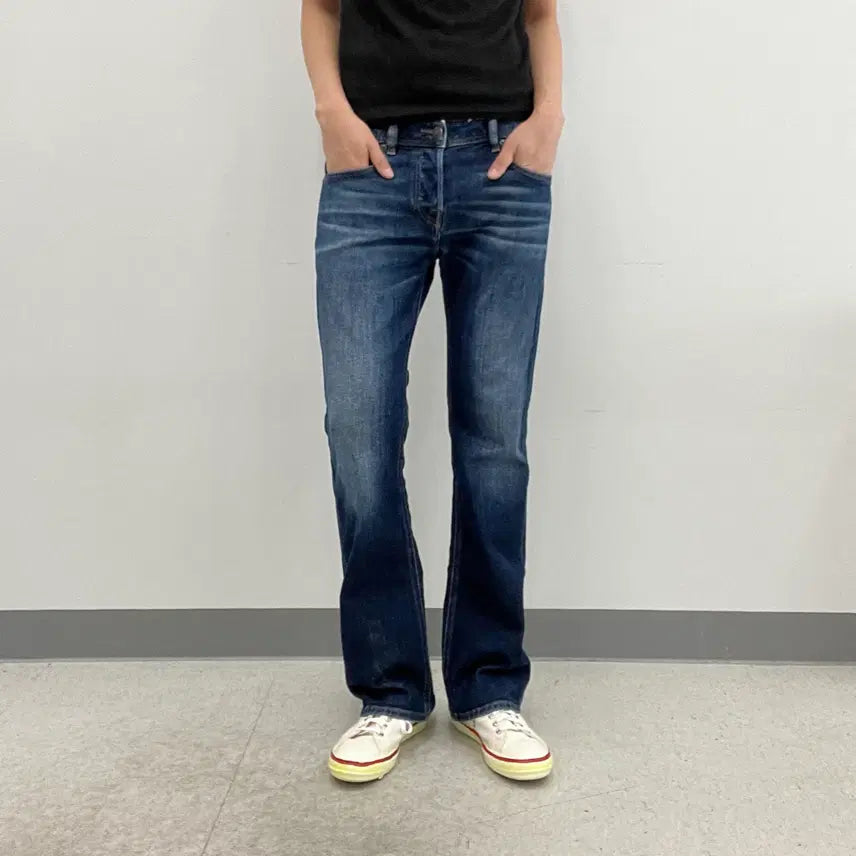 [BUNJANG] Diesel Jathy Knee Bootcut Denim Pants Size 30 / diesel 디젤 자티니 부츠컷 데님 팬츠 30