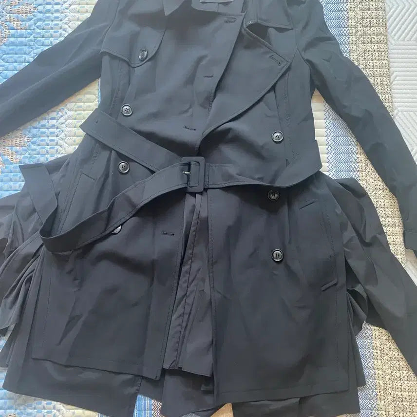 [BUNJANG] VOMVICSMOORE Span Trench Coat / 봄빅스엠무어 스판 트렌치코트