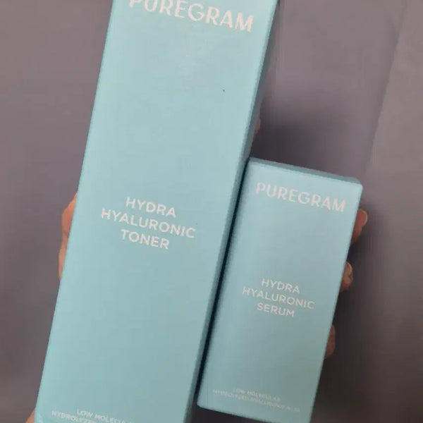 [BUNJANG] Puregram Low Molecular Hydra Hyaluronic Acid Toner Serum (Sealed) / 최저가 미개봉 / 퓨어그램 저분자 하이드라 히알루론산 토너 세럼
