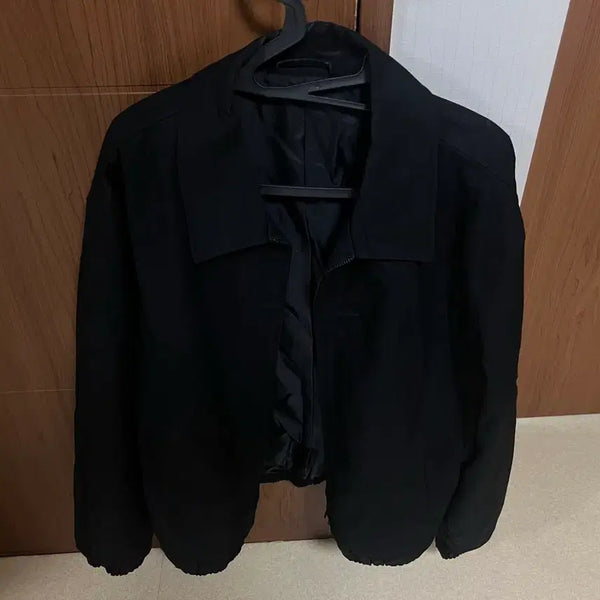 [BUNJANG] Musinsa Standard Minimal Blouson Jacket Black XL / 무신사 스탠다드 미니멀 블루종 블랙 xl