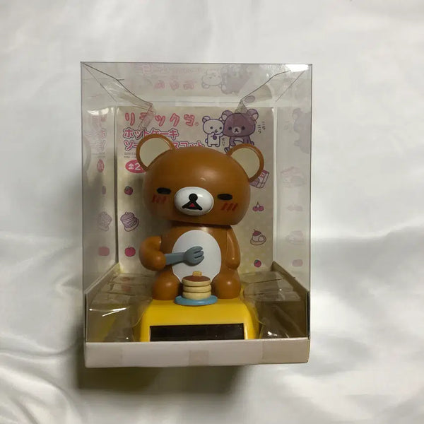 [BUNJANG] Rilakkuma Hotcake Solar Mascot Figure / 리락쿠마 핫케이크 태양광 마스코트 피규어 노호혼 팬케이크
