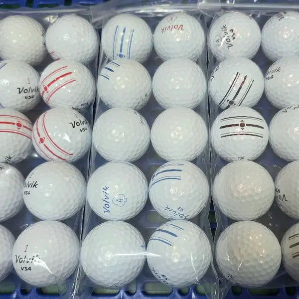 [BUNJANG] Volvik VS3+/VS4 Used Golf Balls (30 pcs, A+ Grade) / 볼빅 vs3+/vs4 30개(A+급)로스트볼