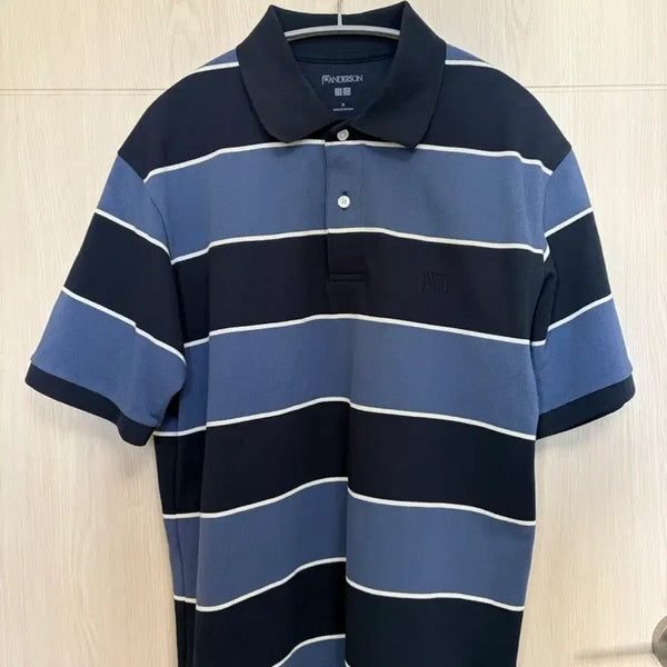 [BUNJANG] Uniqlo JWA Collar T-Shirt M Size / 유니클로 JWA 카라티셔츠 M사이즈